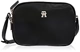 Tommy Hilfiger Donna Borsa Crossbody Poppy Crossover Borsa a Tracolla, Nero (Black), Taglia Unica