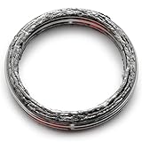 Easyboost Guarnizione Scarico Marmitta Collettore Cilindrico Ø24x32mm per Scooter 50cc Yamaha Bw’s MBK Booster Nitro Aerox Mach-G Jog-R Ovetto Malaguti F10 F12 F15 Aprilia SR CPI