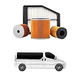 Kit 4 Filtri Tagliando compatibile con RENAULT Trafic II Autobus 2.0 dCi 115 84 kw Diesel 2006-2024