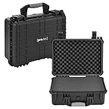 Custodia Protettiva per atrezzature, Fotocamere - 40,6 x 33 x 17,4 cm - con Fodera Schiuma poliuretanica