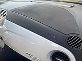 DN Racing Cover per Cruscotto Fiat 500 in Neoprene (densita' maggiore) sottile con logo per protezione e copertura danni o macchie facile applicazione con biadesivo Made in Italy