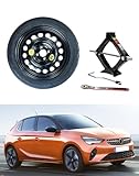 Ruotino di Scorta 16" compatibile con Opel Corsa-F con Cric