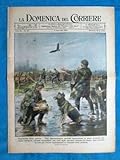 La Domenica del Corriere 14 novembre 1943 WW2 Cani da guerra - Milano - Pirati