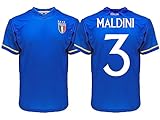 Generico Maglia Maldini Italia Azzurri Personalizzata 2023 2024 Replica Ufficiale Bambino Adulto Nazionale 100% Poliestere