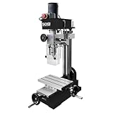 SOGI S1-16 Fresatrice da banco per metalli - motore 230 V/150 W - 2000 rpm - montante inclinabile - compatta anche per fai-da-te