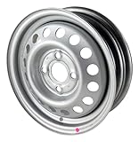 P4U - Cerchio per rimorchio in acciaio, 4 J x 13, 100 x 4 ET30, 500 kg, portata ML 57, roulotte (singolo)