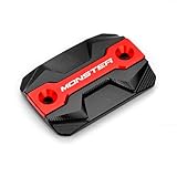 ZESIDIMO Per Duca-ti Monster 821 797 2017-2019 MONSTER 796 696 2010-2014 Accessori Moto Tappo Coperchio del Serbatoio Liquido Freni (DU40)