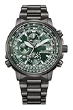 Citizen AT8304-57W Promaster Sky - Cronografo a energia solare, da uomo, in acciaio inox, 42 mm