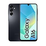 Samsung Galaxy A16, 3 anni di Garanzia del produttore, Android 14, Display Super AMOLED 6.7" FHD+, 4GB RAM, 128GB, Batteria 5.000 mAh, IP54, memoria espandibile, Black [Versione Italiana]