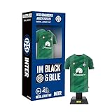 INTER - Maglia Portiere 2023-2024 Miniatura Alluminio con Custodia da Assemblare- Calcio, Milano, Idea Regalo, Oggetto da Collezione, Prodotto Ufficiale