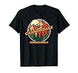 Vintage Cannondale Connecticut Mountain Escursioni Souvenir Maglietta