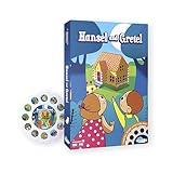 Moonlite - 6054020 - Pacchetto Storia Hansel e Gretel - Fiabe - Proiettore di storie per bambini - Effetti sonori e luminosi - Educativo e interesse da 1 a 7 anni Ispirato ai libri racconti