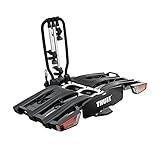 Thule Easyfold Xt Piattaforma Gancio Traino Portabici Black/Aluminium, 3 bikes