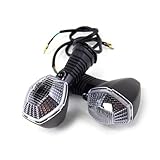 HHRDYY Indicatori di Direzione Anteriori E Posteriori per Suzuki DL650 DL1000 V-Strom 2004-2012 DRZ400S/SM SV650 1000 N/S Luci frecce di direzione(Chiaro)
