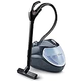 Polti Vaporetto Lecoaspira FAV20, Pulitore a Vapore e Aspirapolvere con Filtro ad Acqua, Pressione Caldaia Max 3,5 bar, Potenza Totale 2200 W, Aspira Liquidi e Sporco Secco, Nero