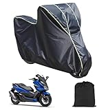 Telo Moto Per Honda Forza 350 Forza 125 Sh 350i, Telone Oxford 210d Per Moto Scooter Elettrici Con Strisce Riflettenti Foro Per Serratura Antipioggia Antisole Antineve E Antipolvere