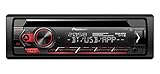 Pioneer Deh-S420Bt, Autoradio 1DIN, Sintonizzatore CD con RDS, Bluetooth, MP3, Ingresso USB e AUX, Sistema Vivavoce, App Smart Sync, Equalizzatore a 13 Bande, Controllo iPod