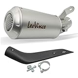 Scarico LeoVince SLIP-ON SBK LV-10 in acciaio inossidabile, omologato per Suzuki GSX-S 950/1000/GT