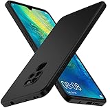 iVoler Cover in Silicone per Huawei Mate 20 con Protezione Della Fotocamera, Ultra Sottile Custodia in TPU Morbida Anti-Graffio Antiurto Protettiva Case, Nero