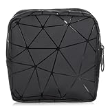 Borsa per assorbenti igienici con cerniera porta tamponi per borse mestruali per assorbenti mestruali Custodia per tamponi portatili per la cura femminile Kit per il primo periodo adatto per