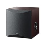 Yamaha NS-SW050 Subwoofer, 50 W, Porta svasata attorcigliata, Advanced YST II, Nero