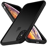 iVoler Cover Opaca per iPhone XS e iPhone X 5.8 Pollici, [Protezione Della Fotocamera] [Antiurto di Grado Militare] Custodia Traslucida Posteriore Ultra Sottile Anti-Impronte Protettiva Case