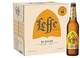 Leffe Blonde, Birra Bottiglia, Cassa, Pacco da 12x50cl