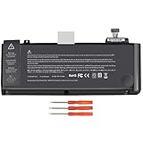 Ftenlyen A1322 A1278 Batteria di ricambio – Batteria A1322 per MacBook Pro 13 Mid 2012 2010 2009 inizio 2011 fine 2011 versione ad alte prestazioni e lunga durata [ 10,95 V 63,5 Wh ]