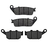 Moto per Honda NC 750 X ABS DCT 2014 2015 2016 2017 2018 2019 2020 2021 Anteriore Posteriore Pastiglie Freno (Color : Front And Rear)