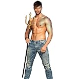 Boland 00438 Neptun, tre pezzi, lunghezza totale 138 cm, festa a tema, carnevale