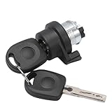 GNXfixt Serratura di accensione, interruttore di accensione, con chiave, 8E0905855A, lucchetto di accensione per G-l-f 5 1K, Transporter T5, Jetta 3, Octavia 2