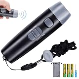 Fischietto elettronico, fischietto da arbitro professionale con 3 livelli di volume e 3 toni, fischietto di emergenza portatile, fischietto regolabile, fischietto di emergenza per allenatore