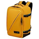 American Tourister Take2Cabin - Borsa da cabina Ryanair 25 x 20 x 40 cm, 24 L, 0,40 kg, bagaglio a mano, zaino aereo S sottosella, giallo (giallo)
