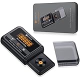 Neoteck Tester Scala Forza di Stilo per Giradischi Capacità 100g Touch Screen LCD Bilancia Precisa 0.005g Retroilluminazione Arancia Tester Scala Forza per Braccio Giradischi Fono Cassetta Musicale