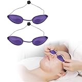 Occhialini Sole Abbronzatura, Occhialini Solarium, 2 Pezzi Occhiali Infrarossi, Occhialini Sole, Occhiali Protettivi laser, Occhiali Di Sicurezza, Occhiali Solarium UV, Occhiali Protettivi Laser