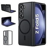 YINLAI Cover per Samsung Z Fold 5, compatibile con MagSafe, magnetica custodia traslucida opaca posteriore sottile protezione fotocamera antiurto antigraffio custodia per Samsung Galaxy Z Fold5 5G