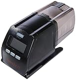 Amtra Autofood 24Deluxe - Mangiatoia Automatica Acquario Per Mangime Pesci con Timer Digitale Programmabile - Aggiungilo ai tuoi Accessori per Acquario (Colore Nero, Pile Stilo Incluse)