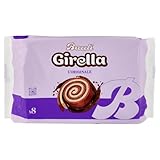Bauli Girella Spirale al Cioccolato, Senza Conservanti e Coloranti, con solo Aromi Naturali, Confezione da 8 Merendine, 8 x 35 g