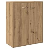 vidaXL Credenza Rovere Artigianale 60x30x75 cm, credenza in Legno Multistrato, armadietto Laterale