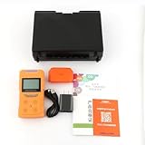 LeTkingok Analizzatore di Emissioni di Scarico per Automobili, Tester di Gas di Scarico per Auto Portatile 4 in 1 con Pompa-Aspirazione, Commutabile tra Cinese e Inglese