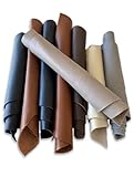 IPEA 1 Kg di Ritagli di Vera Pelle in Dimensioni Casuali e Colori Misti Classici – Made in Italy – Scampoli con Forme Varie – Resti da Produzione Artigianale – Pezzi Assortiti di Cuoio