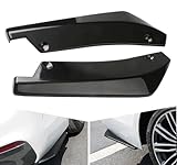 MGYMGY Diffusore paraurti Posteriore Auto per Audi A3 8Y S-line/S3/RS3, 2PCS Protezione Canard Splitter, Gonna parafango Laterale Auto,Black