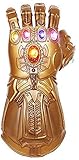 UrMsun Iron Man Infinity Gauntlet per Bambini, Iron Man Glove LED con Pietre per Bambini