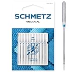 SCHMETZ | 10 Aghi per macchine da cucire | Universale | 130/705 H | Spessore 80/12