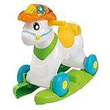 Chicco Baby Rodeo, Gioco Cavalcabile, Dondolo Bambini, 3 Pulsanti Interattivi, Confezione in Plastica Riciclata, 1-3 Anni, Made in Italy