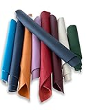 IPEA 1 Kg di Ritagli di Vera Pelle Colorati in Dimensioni Casuali e Colori Misti – Made in Italy – Scampoli con Forme Varie – Resti da Produzione Artigianale – Pezzi di Cuoio Assortiti