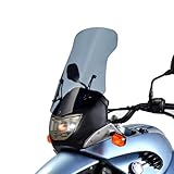 Parabrezza Schermo Cupolino Alto Paravento MotorcycleScreens Compatibile con BMW F 650 GS 2000 2001 2002 2003 Touring