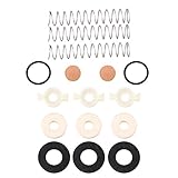 BQZLE Kit di Riparazione per Tromba in Sib con Tampone in Feltro da 16 Pezzi e Kit Tampone in Sughero con Valvola per Tromba