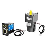 Motoriduttore, motore regolabile, 220 V, 40 W, motore elettrico 1400 giri/min, regolatore di velocità regolabile, riduttore, per filamenti industriali, dispositivi intelligenti, ecc., (20 k)