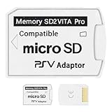 DUEQID SD2Vita 5.0 PSV Micro SD Memory Card Adapter, Micro SD Adapter Compatibile con PSV 1000/2000 3.60 HENkaku Enso System